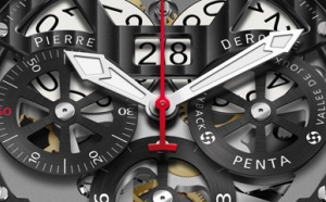 PIERRE DEROCHE DEVOILE LE CHRONOGRAPHE GRANDCLIFF TNT PENTA