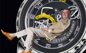 Rolf Schnyder, propriétaire et Président d'Ulysse Nardin, fête 75 années d'aventures.