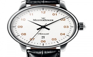 Prix du neuf et tarifs des montres Meistersinger Scrypto Saphir cadran blanc Prix du neuf et tarifs des montres Meistersinger Scrypto Saphir cadran blanc