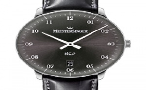 Prix du neuf et tarifs des montres Meistersinger Neo 2Z cadran noir