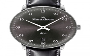 Prix du neuf et tarifs des montres Meistersinger Neo 2Z cadran noir Prix du neuf et tarifs des montres Meistersinger Neo 2Z cadran noir