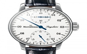 Prix du neuf et tarifs des montres Meistersinger Singulator cadran blanc Prix du neuf et tarifs des montres Meistersinger Singulator cadran blanc