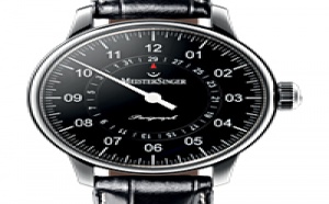 Prix du neuf et tarifs des montres Meistersinger Perigraph cadran noir
