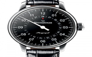 Prix du neuf et tarifs des montres Meistersinger Perigraph cadran noir Prix du neuf et tarifs des montres Meistersinger Perigraph cadran noir