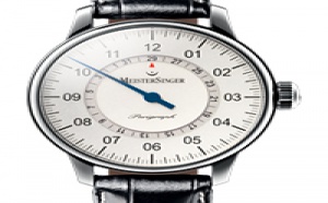 Prix du neuf et tarifs des montres Meistersinger Perigraph cadran blanc