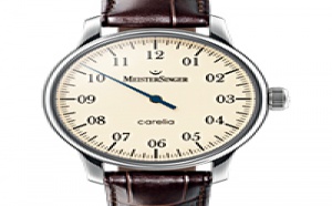 Prix du neuf et tarifs des montres Meistersinger Carelia Nacre cadran crème Prix du neuf et tarifs des montres Meistersinger Carelia Nacre cadran crème