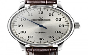 Prix du neuf et tarifs des montres Meistersinger Carelia cadran gris