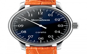 Prix du neuf et tarifs des montres Meistersinger Carelia cadran noir Prix du neuf et tarifs des montres Meistersinger Carelia cadran noir