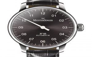 Prix du neuf et tarifs des montres Meistersinger n°03 cadran noir