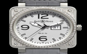 Prix du neuf Bell &amp; Ross BR01-96 Top Diamond White Dial