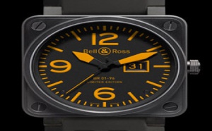 Prix du neuf Bell & Ross BR01-96 Big Date Orange Prix du neuf Bell & Ross BR01-96 Big Date Orange
