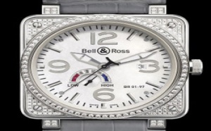Prix du neuf Bell & Ross BR01-97 Full Diamond Prix du neuf Bell & Ross BR01-97 Full Diamond