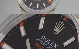 Comment identifier une contrefaçon Rolex Milgauss 116400 cadran noir