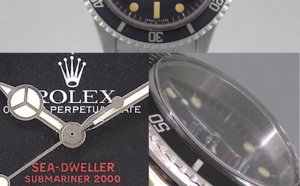 Comment identifier une contrefaçon Rolex Sea-Dweller 1665 Double-Red