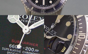 Comment identifier une contrefaçon Rolex Submariner Date vintage 1680