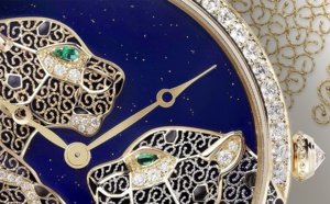 Montre ronde Louis Cartier Filigrane : ouvrage d'art et de dentelles d'or