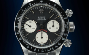 Rolex Daytona 6263 acier "Big Red" cadran noir