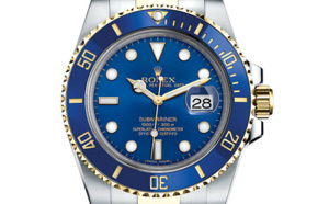 Prix du neuf Rolex 2015 Submariner 116613 LB or/acier Date