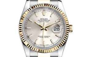 Prix du neuf Rolex 2015 Datejust (36mm) or/acier bracelet Oyster
