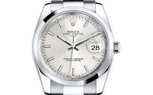 Rolex Oyster Perpetual 34mm cadran gris