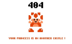 Erreur 404 - Contenu introuvable