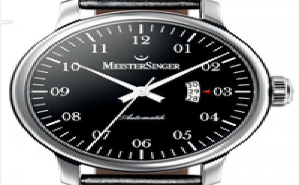 Prix du neuf et tarifs des montres Meistersinger Granmatik 52 mm Cadran noir