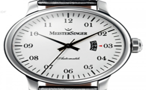 Prix du neuf et tarifs des montres Meistersinger Granmatik 52 mm cadran blanc