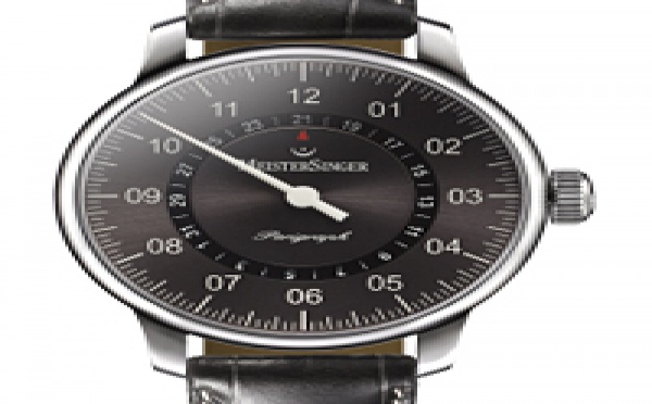 Prix du neuf et tarifs des montres Meistersinger Perigraph cadran gris