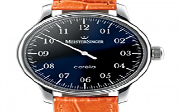 Prix du neuf et tarifs des montres Meistersinger Carelia cadran noir