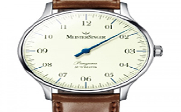 Prix du neuf et tarifs des montres Meistersinger Pangea A. cadran blanc