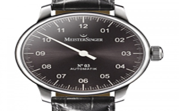 Prix du neuf et tarifs des montres Meistersinger n°03 cadran noir