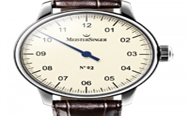 Prix du neuf et tarifs des montres Meistersinger n°02 cadran blanc