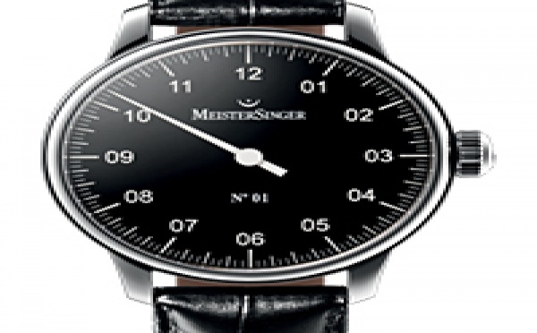 Prix du neuf et tarifs des montres Meistersinger n°01 cadran noir