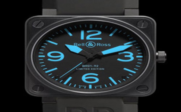 Prix du neuf Bell & Ross BR01-92 Bleu