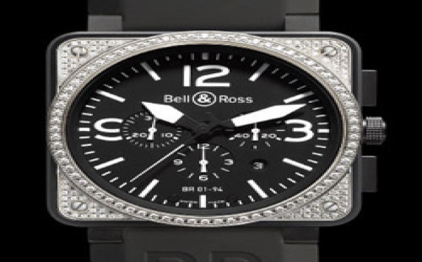 Prix du neuf Bell &amp; Ross BR01-94 Top Diamond and Carbon