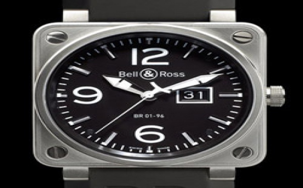 Prix du neuf Bell &amp; Ross BR01-96 Big Date Black Dial