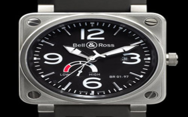 Prix du neuf Bell &amp; Ross BR01-97 Power Reserve Black Dial