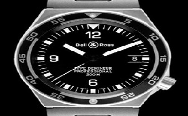 Prix du neuf Bell &amp; Ross Type Professionel Demineur Black