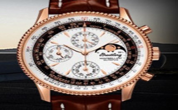 Prix du neuf et tarifs Breitling Montbrillant Olympus 434 Or Rouge