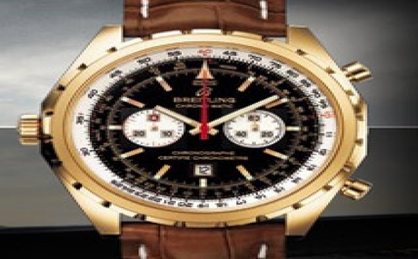 Prix du neuf Breitling Navitimer Chronomatic 446 Or Rose