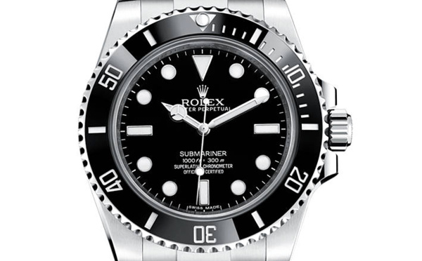 Prix du neuf Rolex 2015 Submariner 114060 Acier sans Date