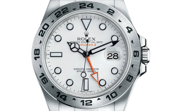 Prix du neuf Rolex 2015 Explorer II cadran blanc