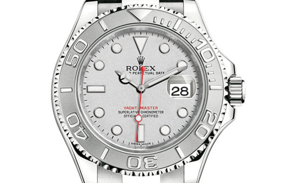 Prix du neuf Rolex 2015 Yacht-Master Cadran Platine