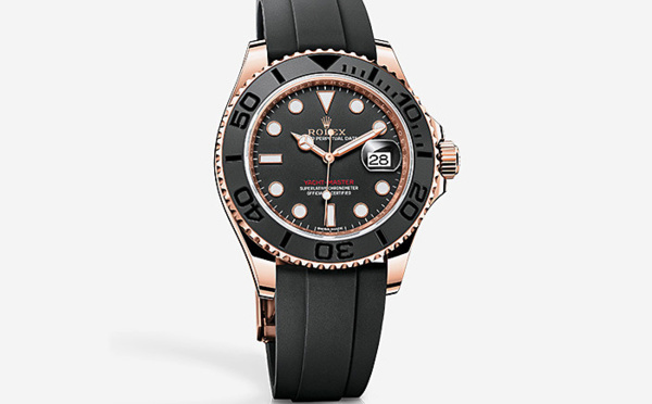Prix du neuf Rolex 2015 Yacht-Master Everose Oysterflex®