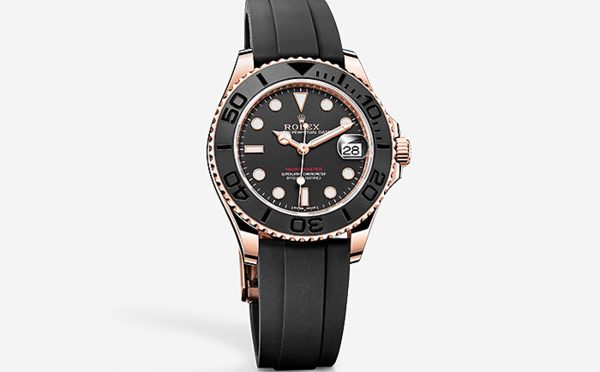 Prix du neuf Rolex 2015 Yacht-Master Everose Oysterflex® Medium 37mm