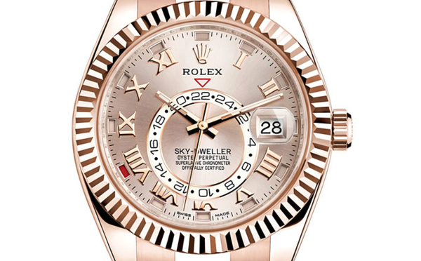 Prix du neuf Rolex 2015 Sky-Dweller Everose