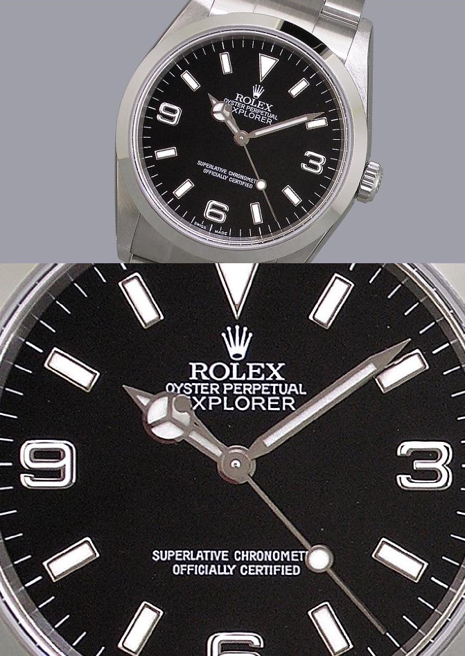 Rolex explorer I vraie